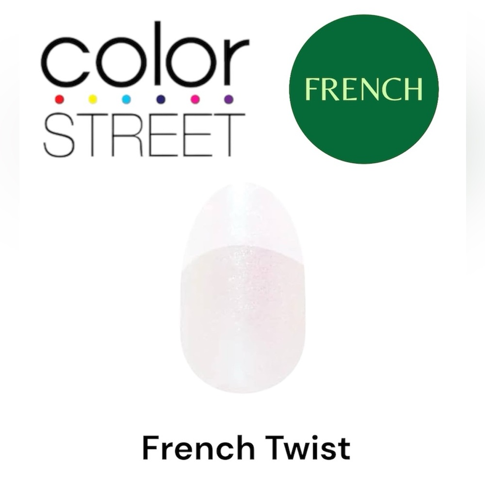 3 FOR $35: COLOR STREET Nail Strips - French Twist